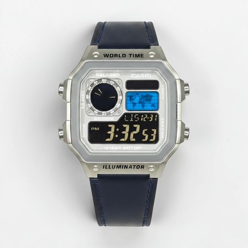 Argento casio 1200whd - casio, ae-1200whd