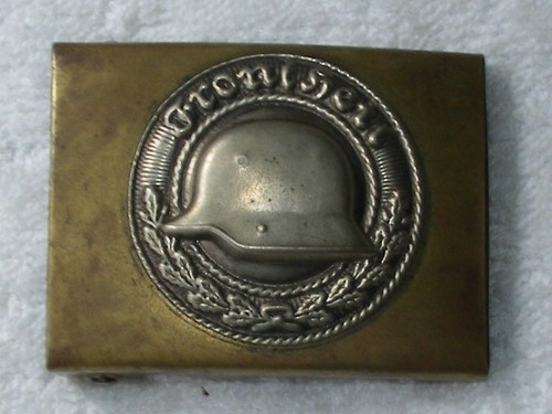 Stahlhelm front heil - stahlhelm, buckle