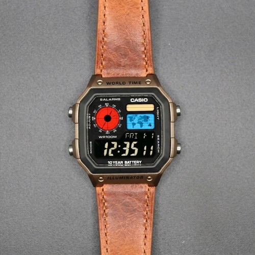 Bronzo casio 1200whd - casio, ae-1200whd